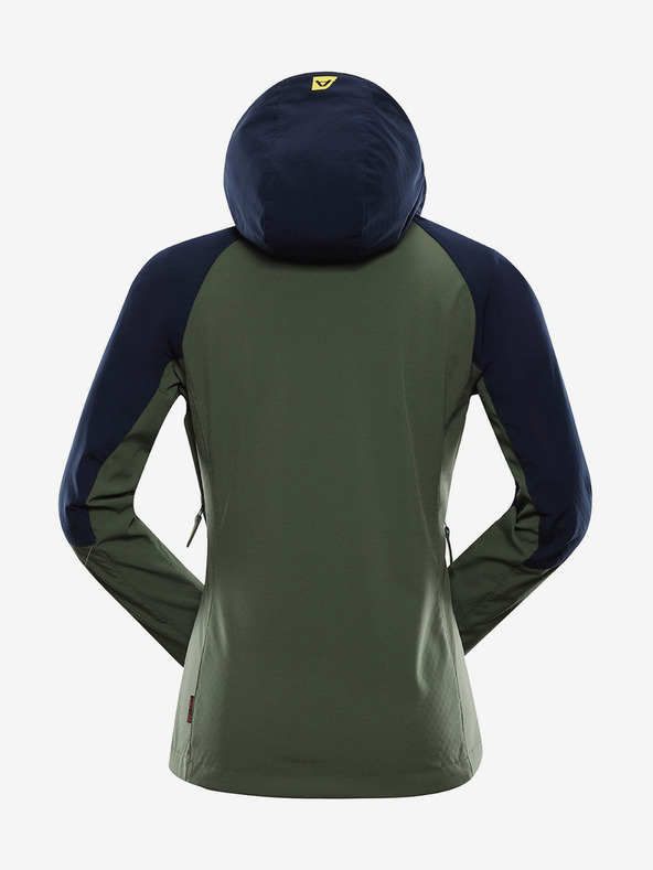 ALPINE PRO Női softshell kabát membránnal ALPINE PRO LANCA zöld