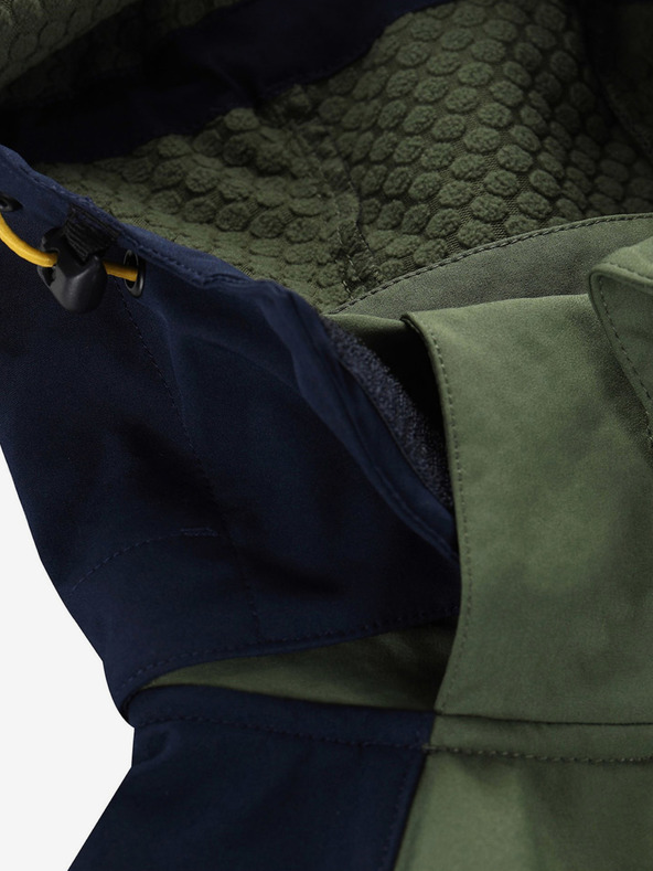 ALPINE PRO Női softshell kabát membránnal ALPINE PRO LANCA zöld