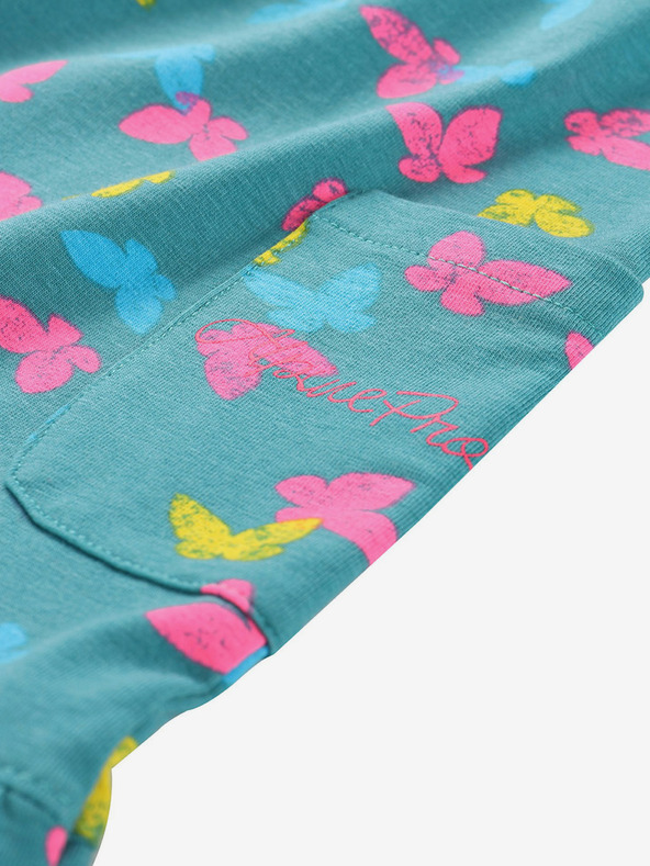 ALPINE PRO Gyerekruha ALPINE PRO DARESO zöld