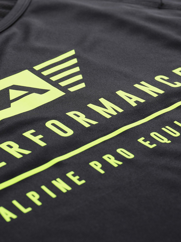 ALPINE PRO Férfi funkcionális póló hűvös-száraz ALPINE PRO PANTHER fekete