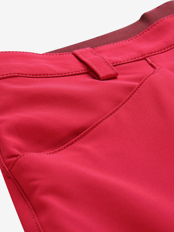 ALPINE PRO Női softshell capri ALPINE PRO WEDERA pink