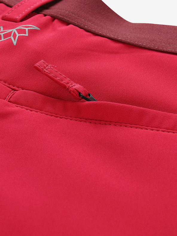 ALPINE PRO Női softshell capri ALPINE PRO WEDERA pink