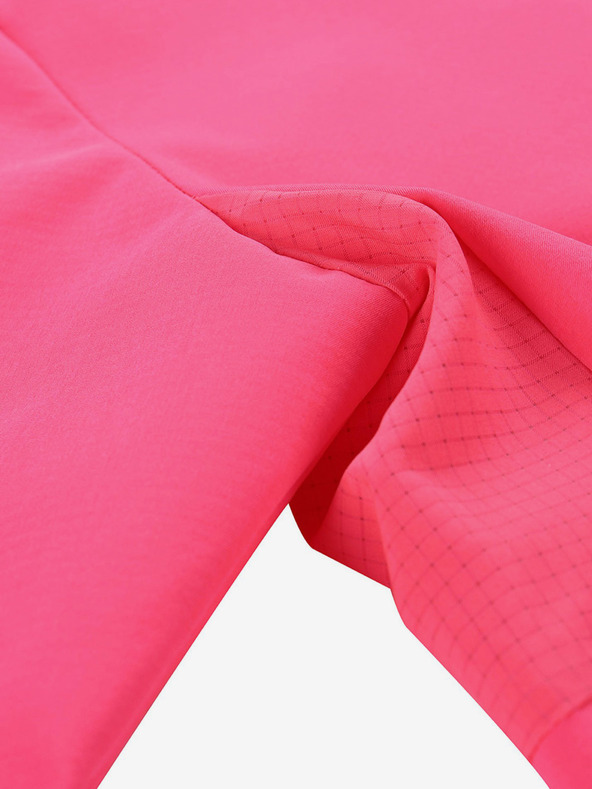 ALPINE PRO Gyerek softshell kabát membránnal ALPINE PRO MULTO rózsaszín