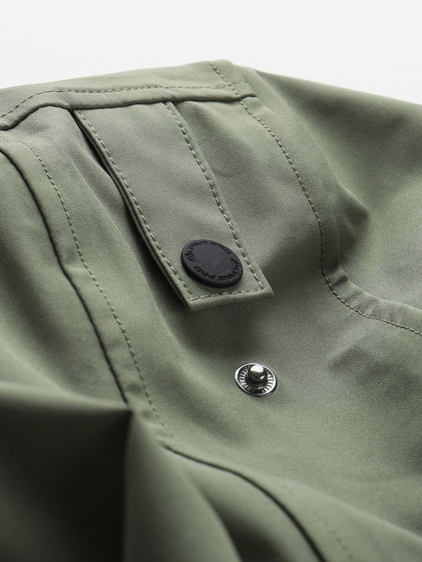 ALPINE PRO Férfi vízálló dzseki ptx membránnal ALPINE PRO PERFET zöld