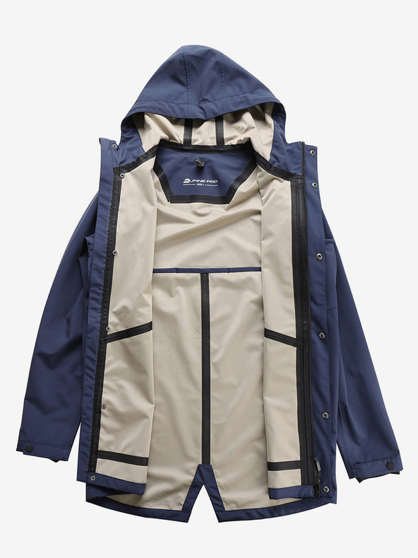 ALPINE PRO Férfi vízálló kabát ptx membránnal ALPINE PRO PERFET kék
