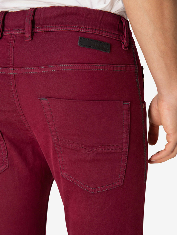 Diesel Férfi bordó skinny fit farmer Diesel Krooley