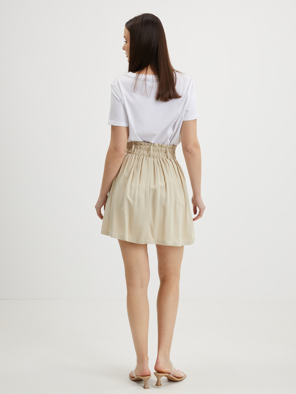 Vila Bézs rövid szoknya VILA Vero Vero