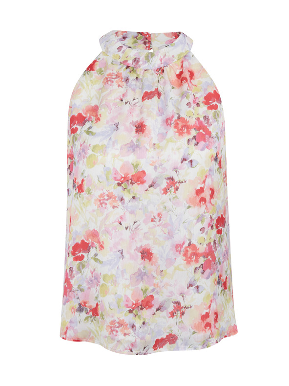 Orsay ORSAY rózsaszín-krémszínű női virágmintás blúz