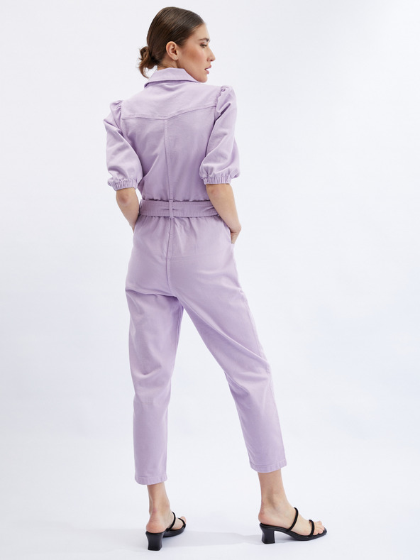 Orsay ORSAY lila női farmer overál