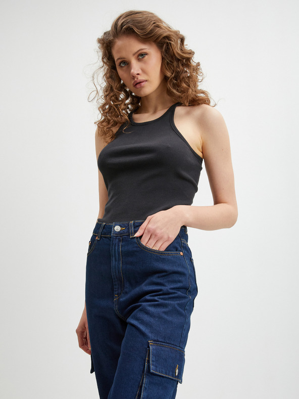 Tom Tailor Denim Sötétkék női egyenes szabású farmer Tom Tailor Denim