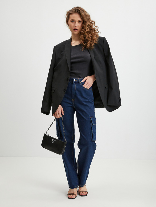 Tom Tailor Denim Sötétkék női egyenes szabású farmer Tom Tailor Denim