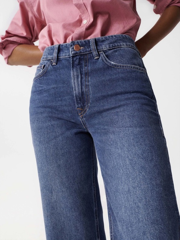 Salsa Jeans Kék Női egyenes szabású farmer Salsa Jeans True