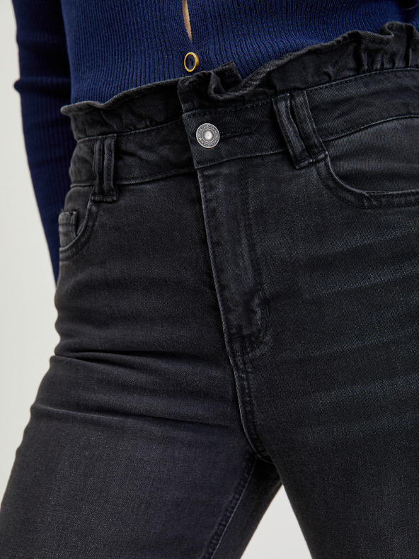 Orsay ORSAY fekete straight fit női farmer