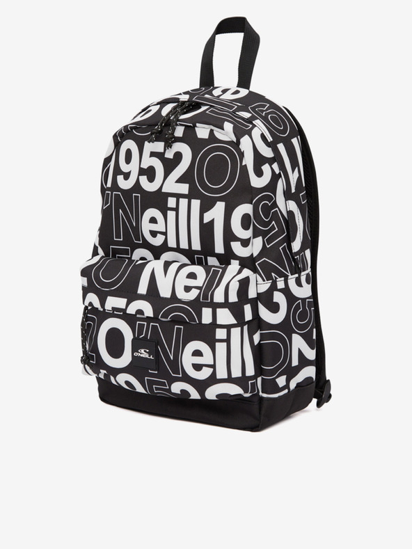 O'Neill Fehér és fekete uniszex mintás hátizsák O'Neill COASTLINE MINI BACKPACK