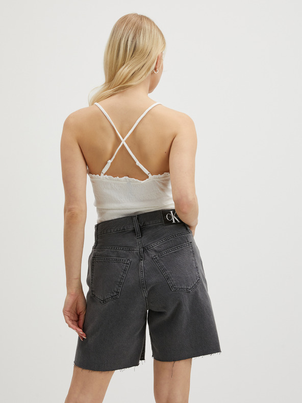 Pieces Fehér női body Pieces Leaf