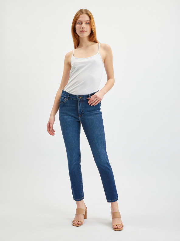 Orsay ORSAY sötétkék skinny fit női farmer