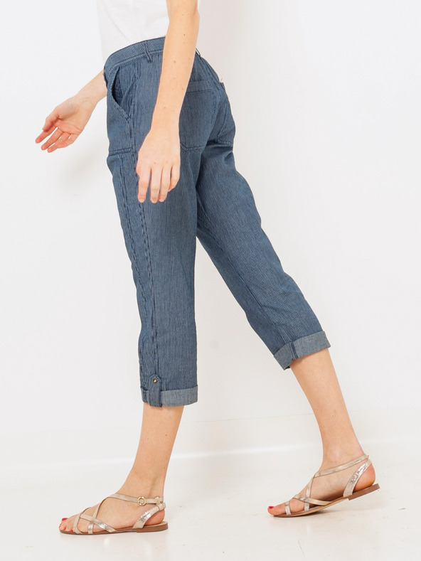 CAMAIEU Kék 3/4-es slim fit farmer CAMAIEU