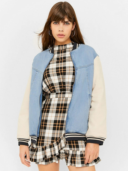 TALLY WEiJL Kék női farmer bomber TALLY WEiJL