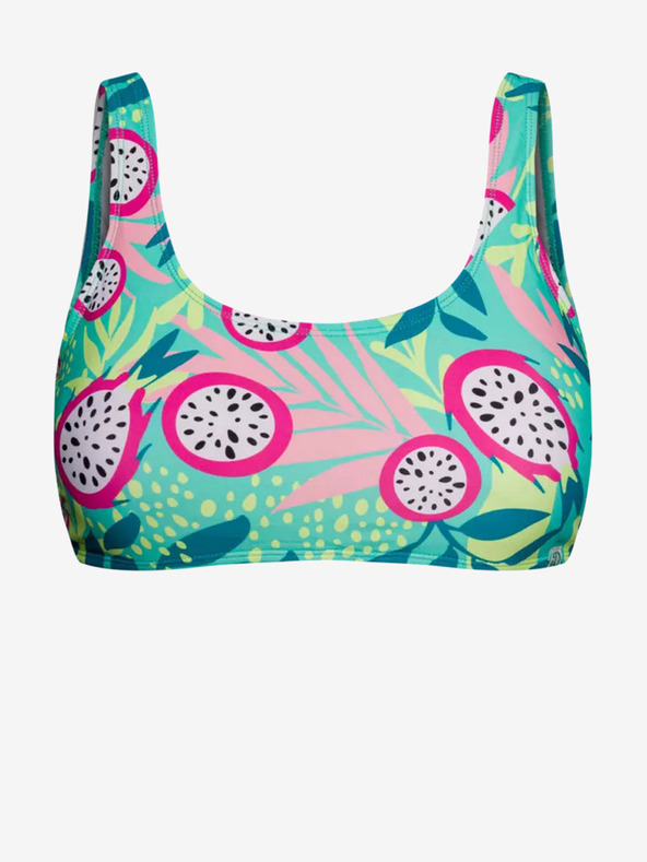 Dedoles Rózsaszín és türkiz női vidám bikinifelső Dedoles Sárkánygyümölcs