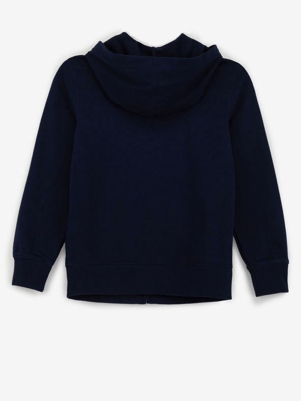 GAP Gyerek pulóver logóval és fleece béléssel GAP