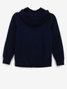 GAP Gyerek pulóver logóval és fleece béléssel GAP