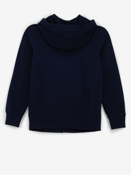 GAP Gyerek pulóver logóval és fleece béléssel GAP