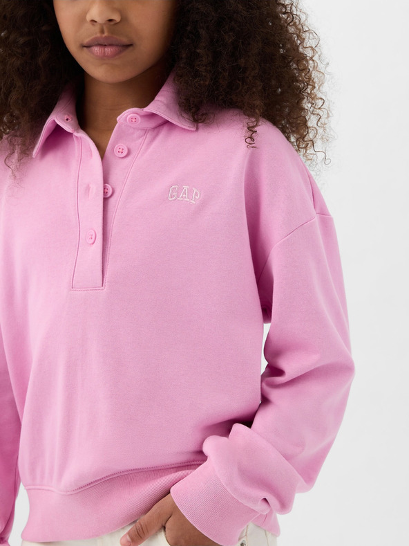 GAP Gyerek pulóver gallérral GAP