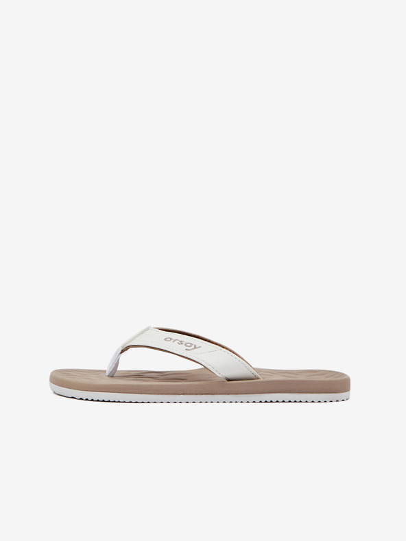 Orsay ORSAY fehér-bézs női flip-flops