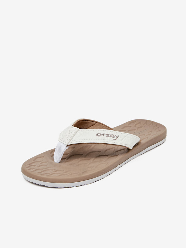 Orsay ORSAY fehér-bézs női flip-flops