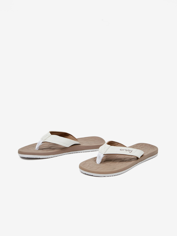 Orsay ORSAY fehér-bézs női flip-flops