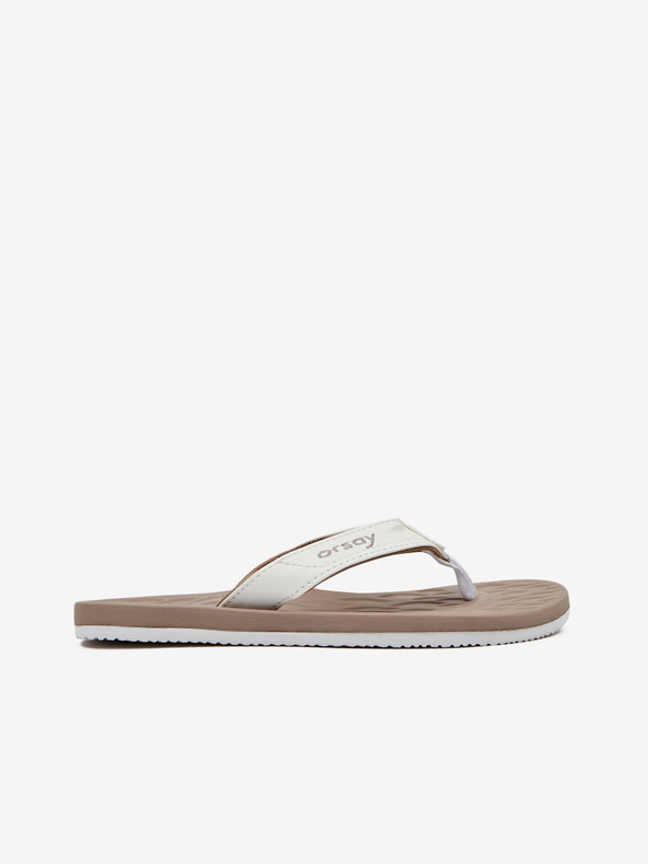 Orsay ORSAY fehér-bézs női flip-flops