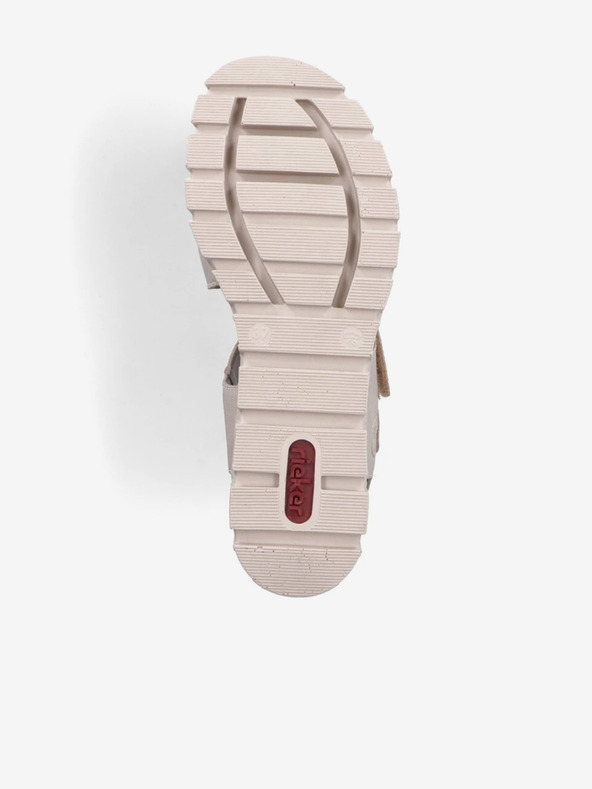 Rieker Bézs női ékszandál Rieker