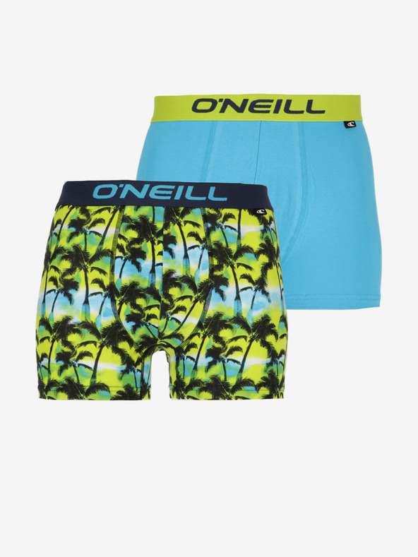 O'Neill O'Neill BOXER 2-PACK férfi boxeralsó türkizkék
