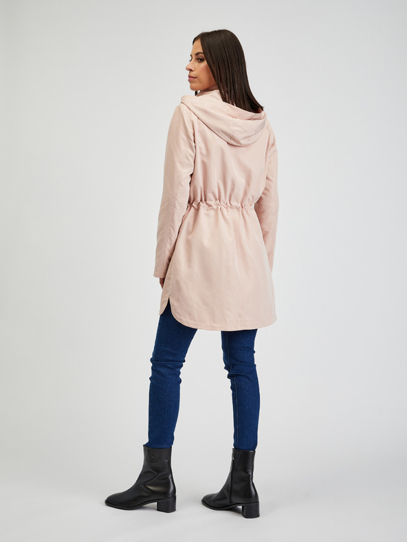 Orsay ORSAY világos rózsaszín női parka