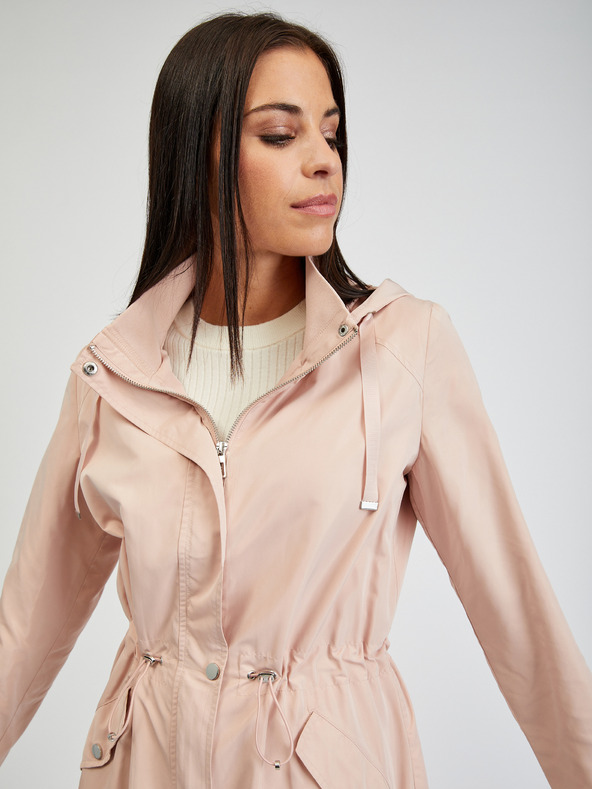 Orsay ORSAY világos rózsaszín női parka