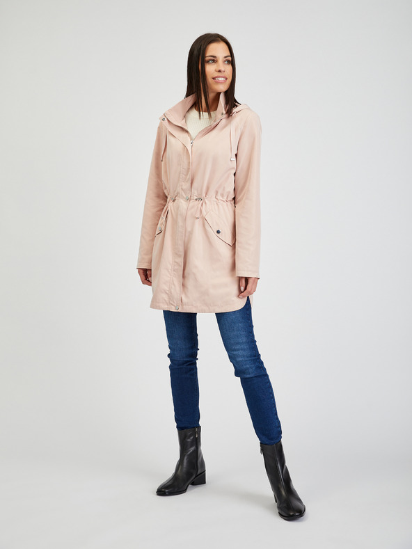 Orsay ORSAY világos rózsaszín női parka