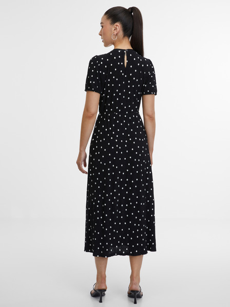 Orsay ORSAY fekete mintás női ruha