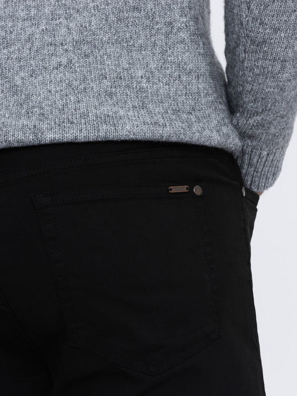 Ombre Clothing Fekete férfi chino nadrág Ombre ruházat