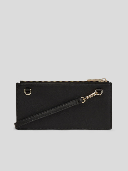Karl Lagerfeld Fekete Női KARL LAGERFELD Signature 2.0 Crossbody bőr kézitáska KARL LAGERFELD Signature 2.0 bőr kézitáska