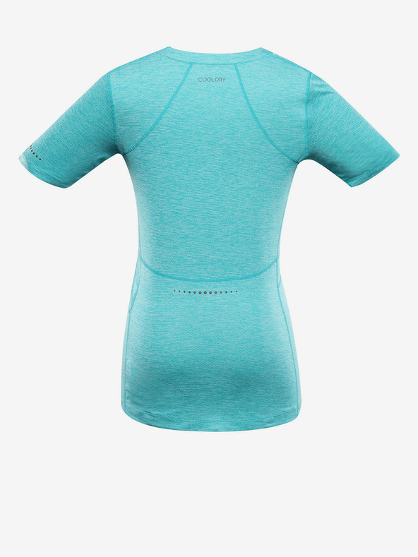 ALPINE PRO Türkiz női ALPINE PRO Gereta kerékpáros póló