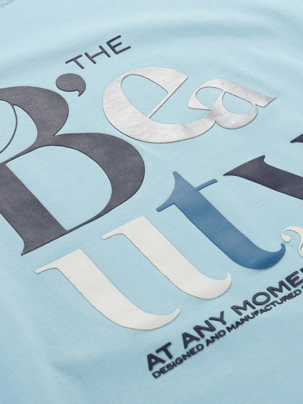 NAX Világoskék női NAX NERGA póló