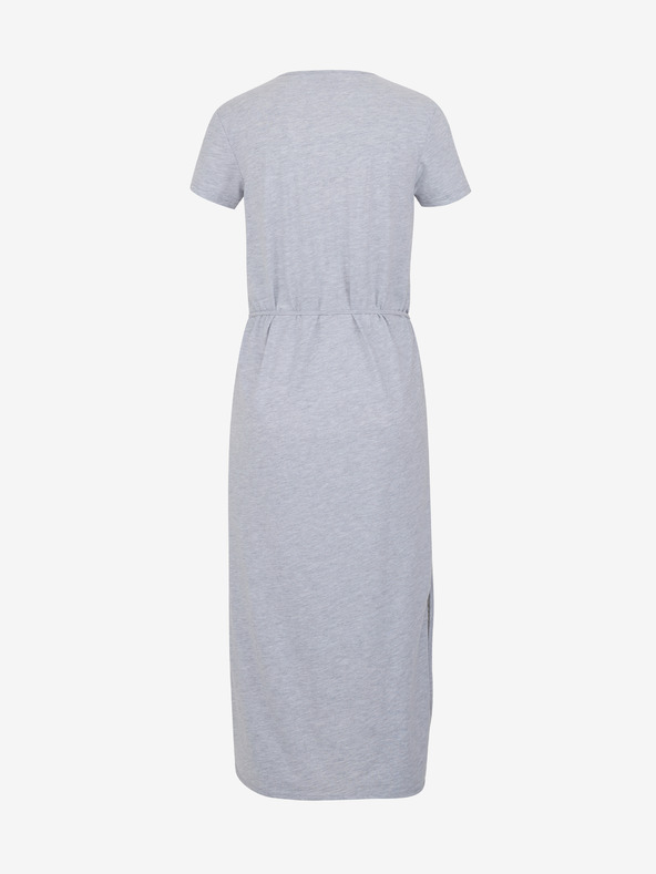 Sam 73 Világosszürke női csíkos midi ruha SAM 73 Estela