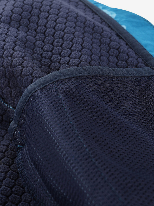 ALPINE PRO Kék női mintás softshell dzseki ALPINE PRO HOORA