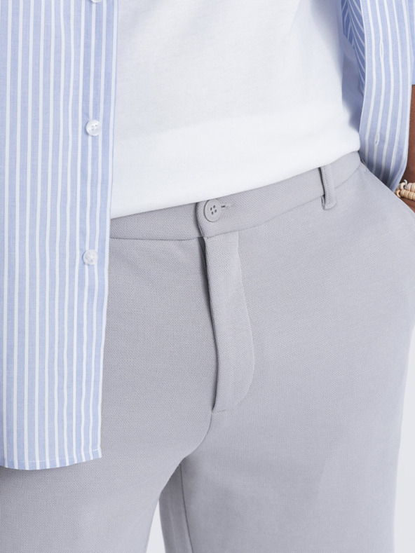 Ombre Clothing Szürke férfi rövidnadrág Ombre ruházat