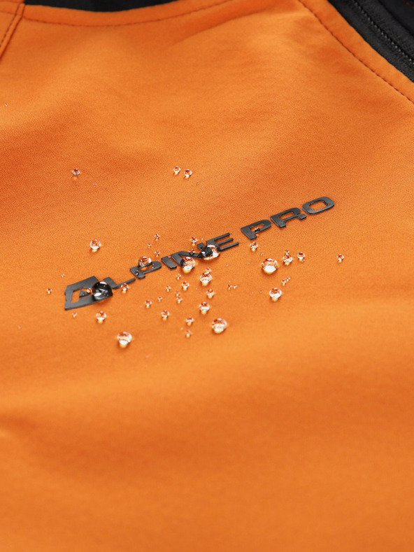 ALPINE PRO Narancssárga férfi softshell dzseki ALPINE PRO ESPRIT