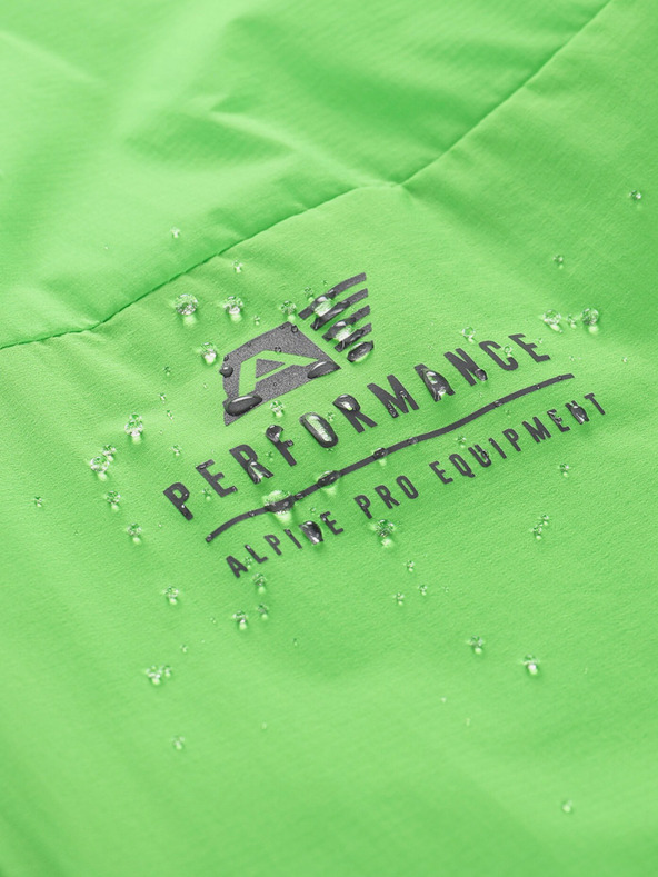 ALPINE PRO Világoszöld férfi dzseki impregnálással ALPINE PRO Spin