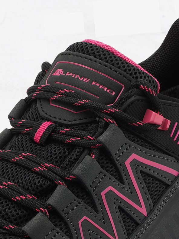 ALPINE PRO Rózsaszín és fekete férfi outdoor tornacipő ALPINE PRO IMAHE