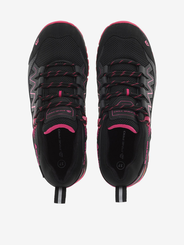 ALPINE PRO Rózsaszín és fekete férfi outdoor tornacipő ALPINE PRO IMAHE