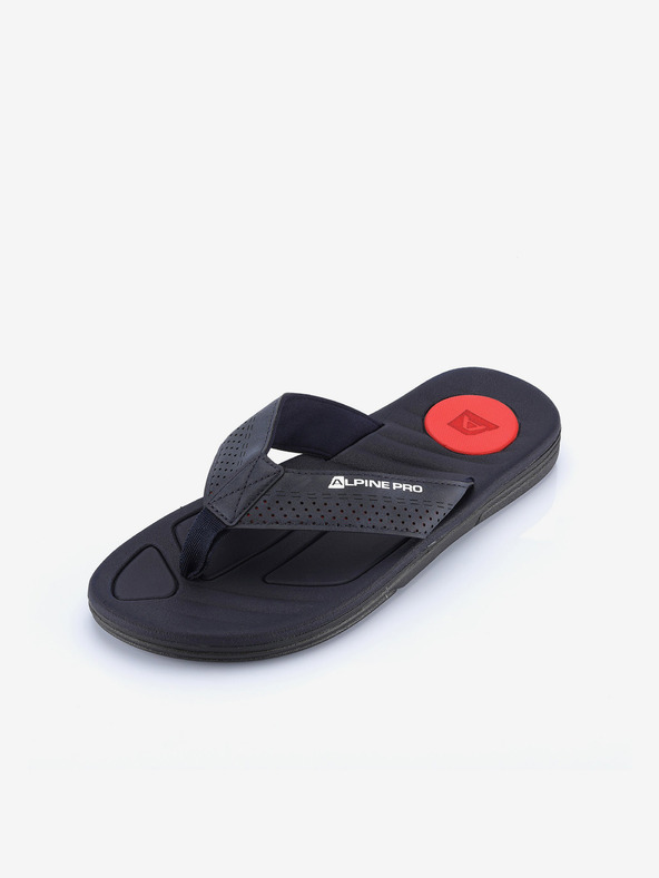 ALPINE PRO Fekete férfi szandál ALPINE PRO Ewan Fekete férfi szandál