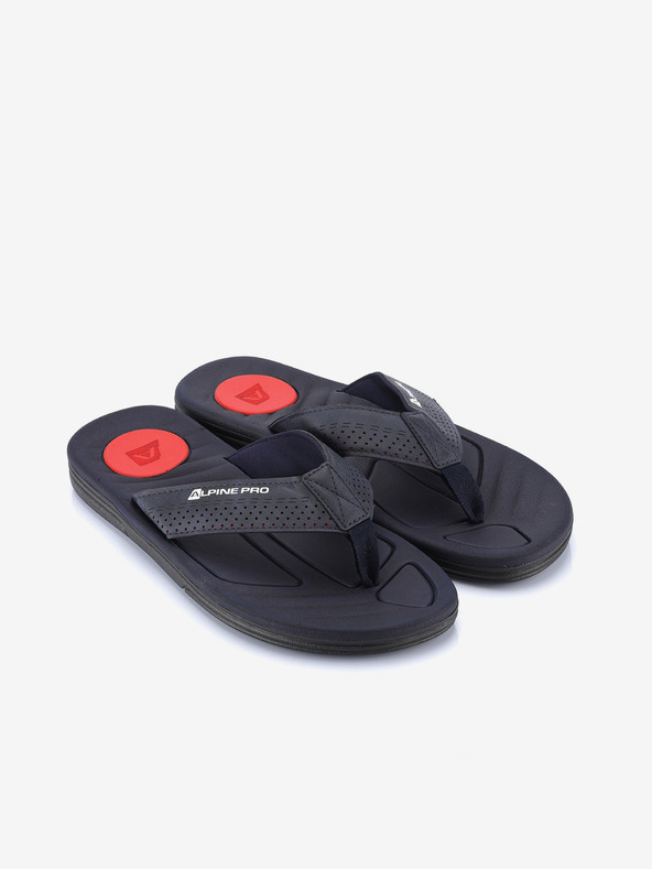 ALPINE PRO Fekete férfi szandál ALPINE PRO Ewan Fekete férfi szandál
